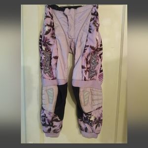 FOX 180 RACING, MOTOCROSS PANTS. UNIQUE PALM TREE DESIGN. 5/6 Misses
